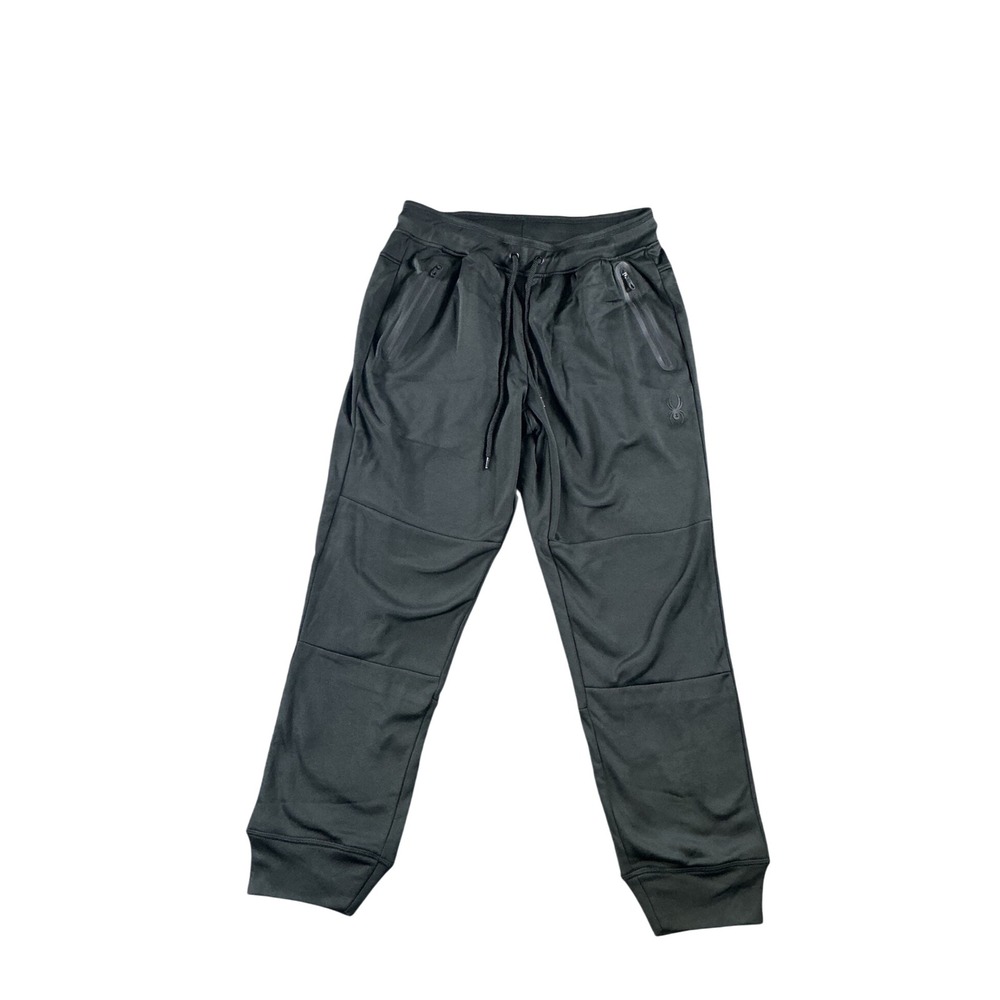 Spyder Active ProWeb Mens Medium Black Fleece Lined Jogger Pants SPM709